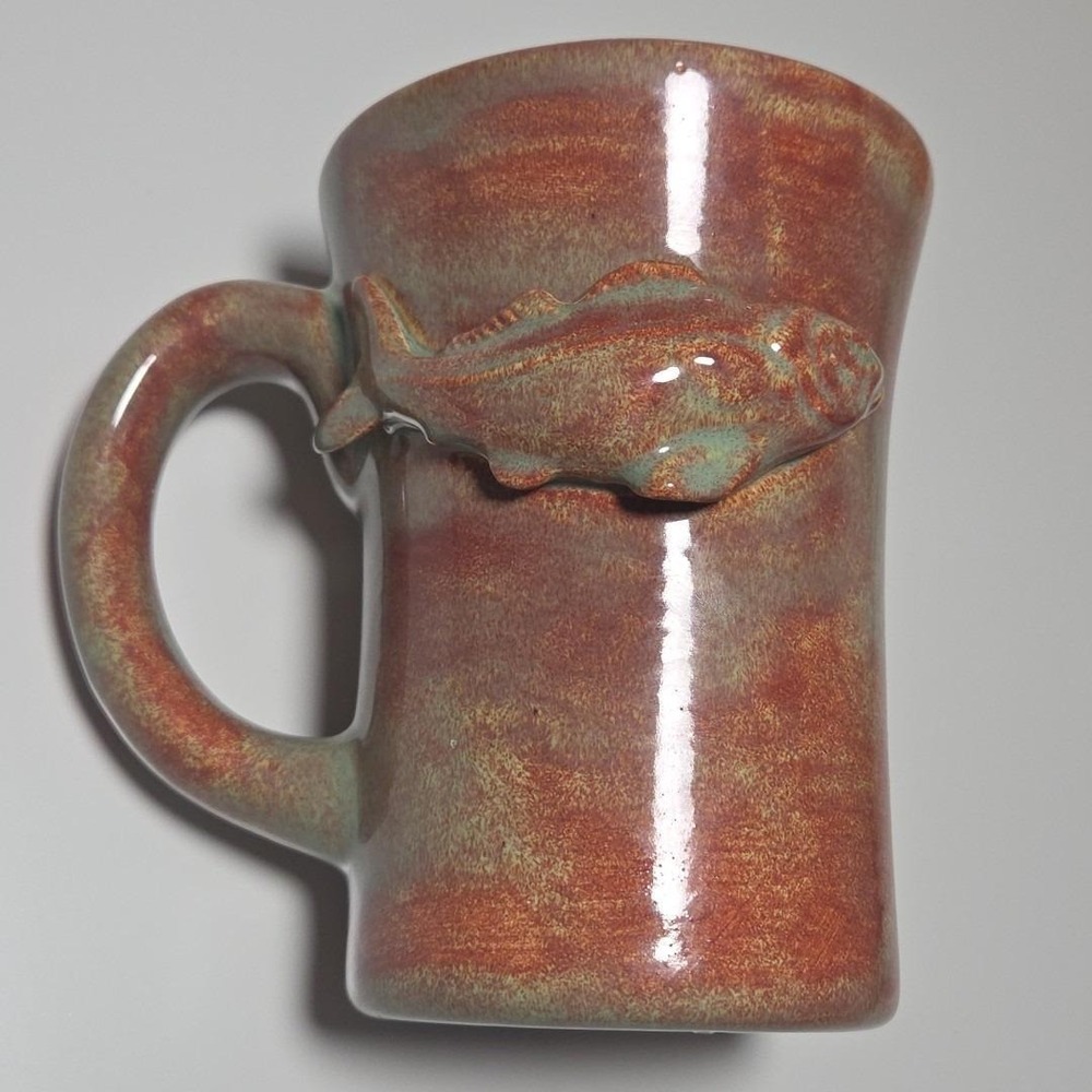 Fisherman's Catch Handmade by Christina Boyd Mug Cup - Picture 7 of 7